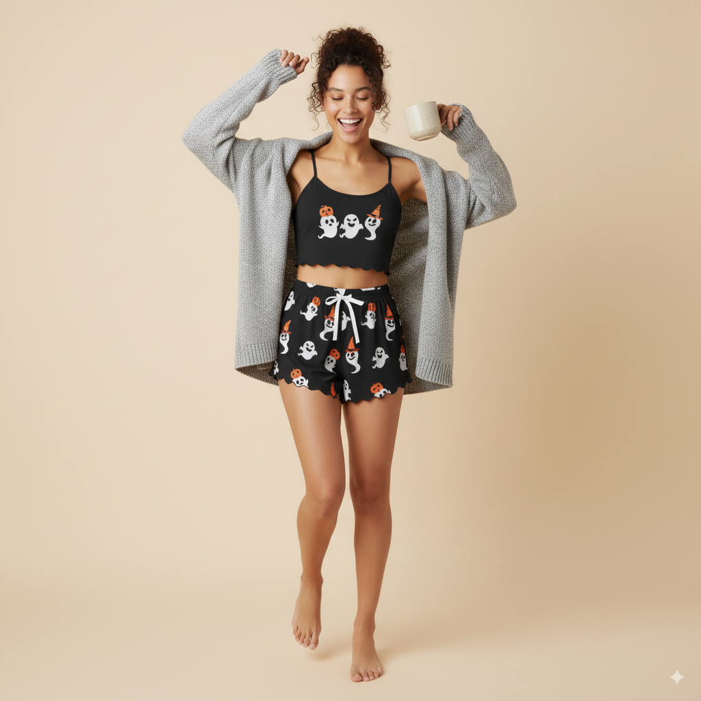 Ghoul Party Pajama Set