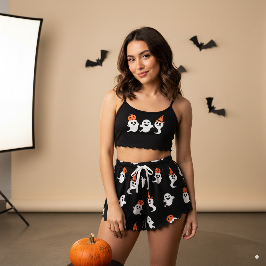 Ghoul Party Pajama Set